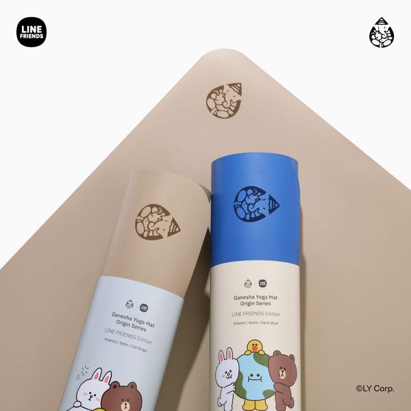 가네샤요가매트 라인프렌즈 에디션 프렌즈 6mm