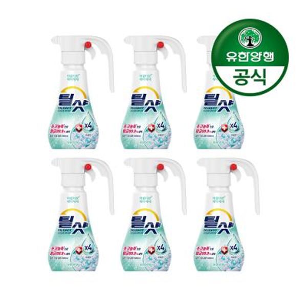 틸샷 초고농축 아름다운 세탁세제 용기 500mL 6개