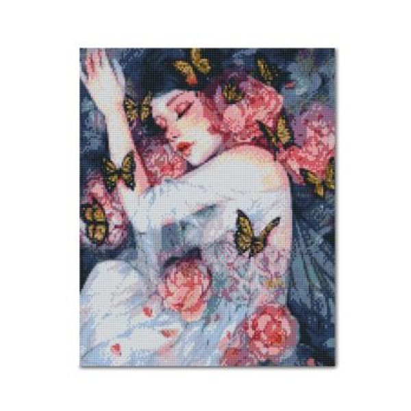 DIY 보석십자수 - 나비와 요정 BN10 (40x50)