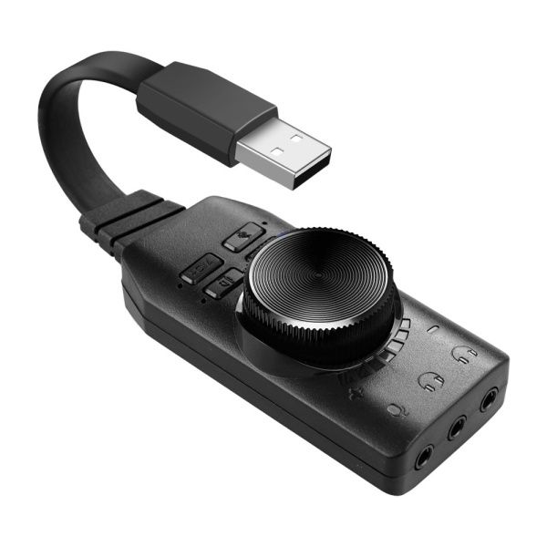 외장형 USB 사운드카드 / 7.1채널 게임용 LHA005D