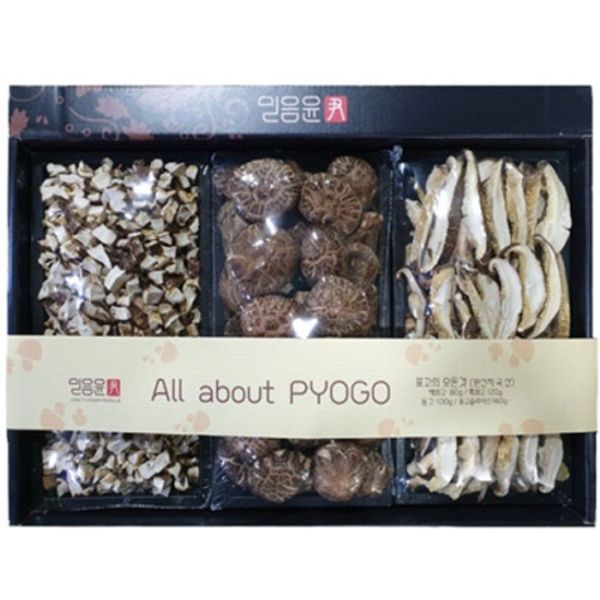 전남강진 동고100g,표고슬라이스80g,표고깍두기60g