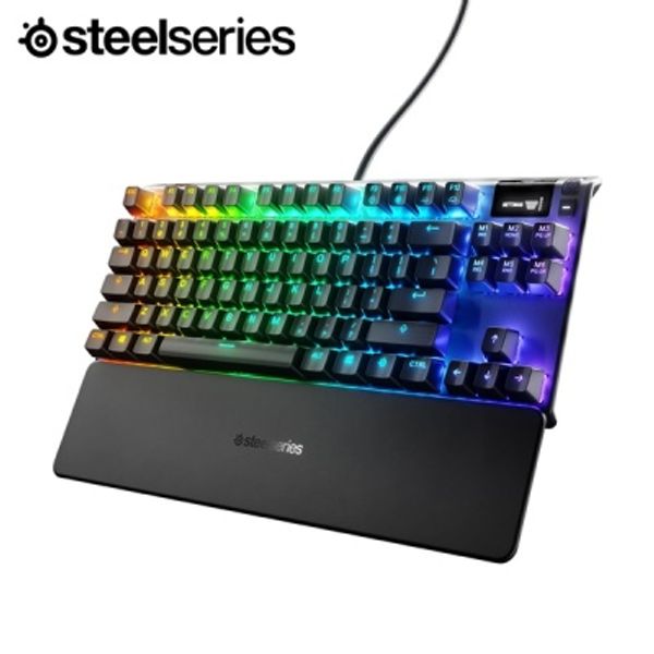 스틸시리즈 Apex 7 TKL KR 청축 게이밍 기계식 키보드
