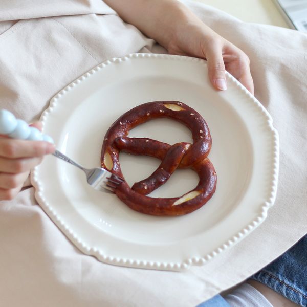 메종 펄 플레이트 L 브런치 원형 접시