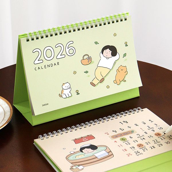 2026 일상 탁상 달력 (25년 10월 ~ 26년 12월)