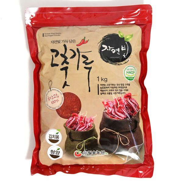 국산 청양 고춧가루 1kg 매운맛 고운용 다용도