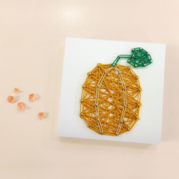 꼬마 참외 스트링아트 만들기 패키지 DIY (EVA)