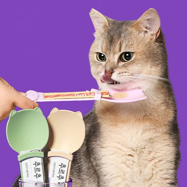  PH 고양이 간식용 스푼 츄르짜개 디스펜서 5023