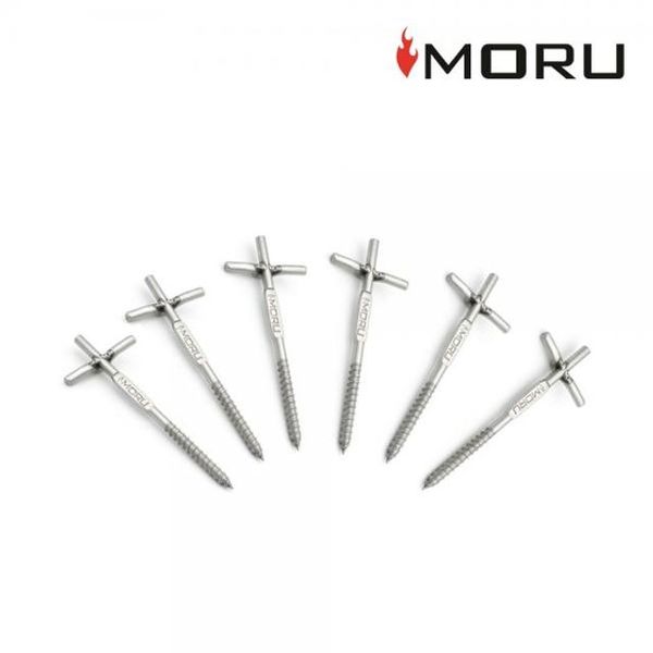 모루 강철 스크류 나사 텐트 팩 6EA SET(WFA7DA9)