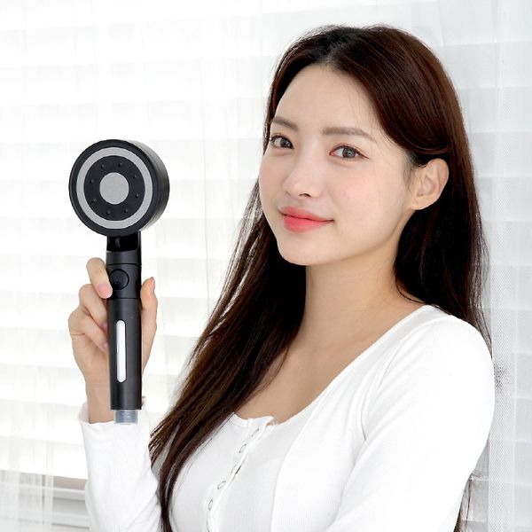 라이프미 6단계 절수 온오프 샤워기 헤드+필터+거치대