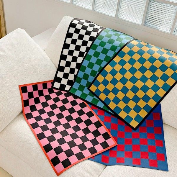 체커보드 규조토 발매트 5color