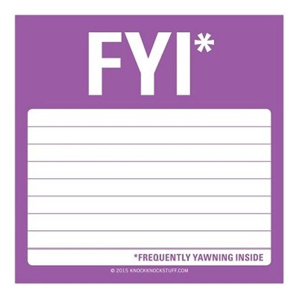 Sticky Note-FYI* (너에겐 중요한?)