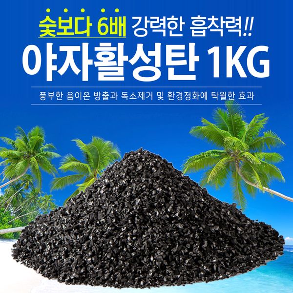 베이크아웃 새집증후군 야자활성탄1kg