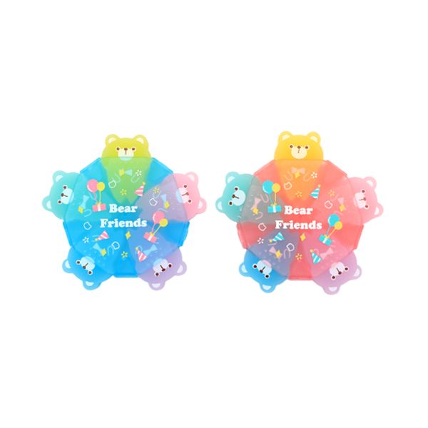 모닝글로리 베어 프렌즈 케이스 지우개