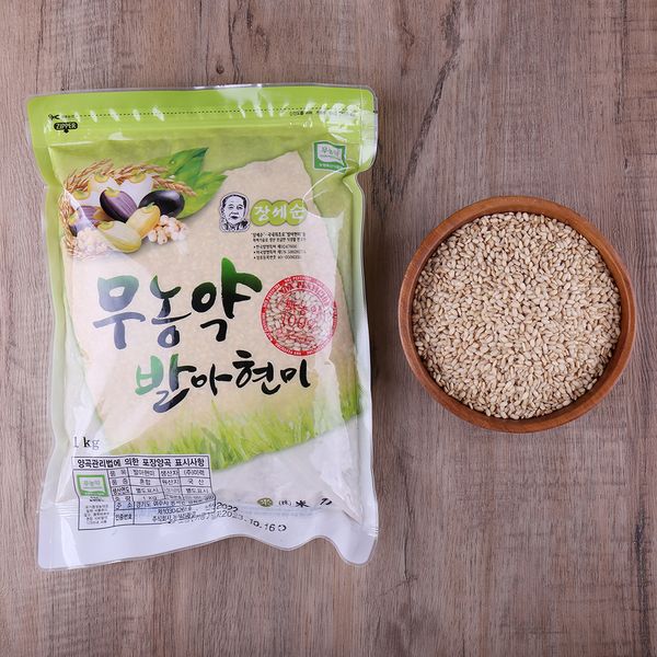 장세순 무농약 발아현미 1kg