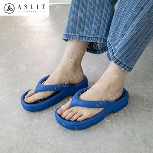 [애슬릿]물놀이 아쿠아 플랫폼 쪼리 슬리퍼 뮬