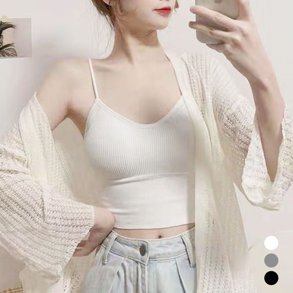 튜브탑 캡나시 여성 기본나시 민소매 탑 캐주얼