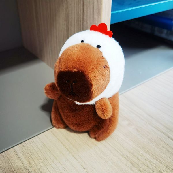 카피바라 캐릭터 동물 봉제 애착 인형 키링 열쇠고리