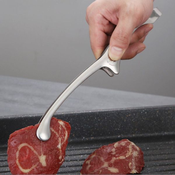 스텐 요리 핀셋 집게 고기 바베큐(WFHXY1W)