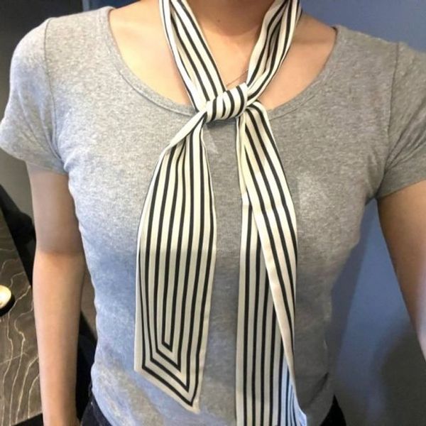 롱스카프 130cm 아이보리 여성 스카프(WFJ2BUV)