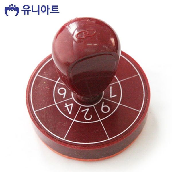 유니아트 (스탬프) 숫자공부 도장 G50(WFFPYR4)