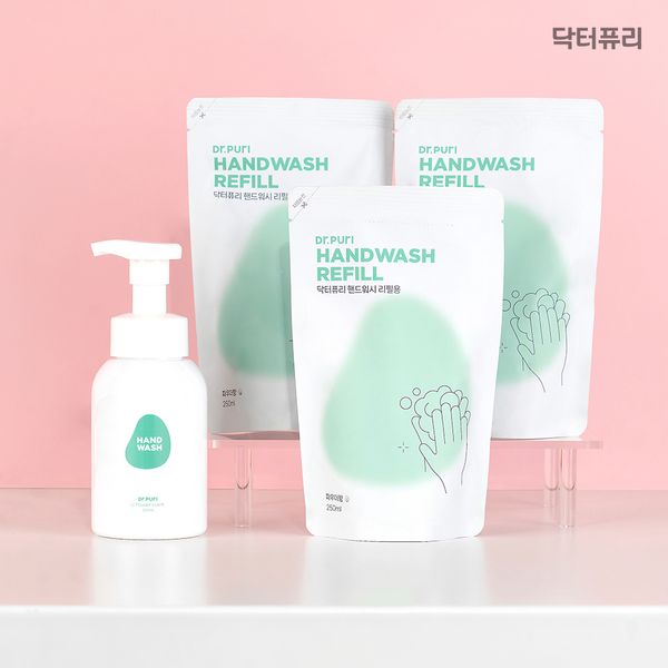 닥터퓨리 거품형 핸드워시 본품 300ml 2개입