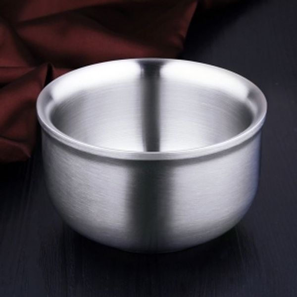 쿠킹스 이중 스텐그릇(14.5cm) / 스텐 캠핑그릇