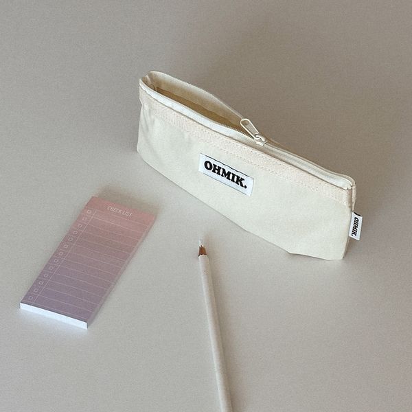 Pencil Pouch - Pearl White [000]