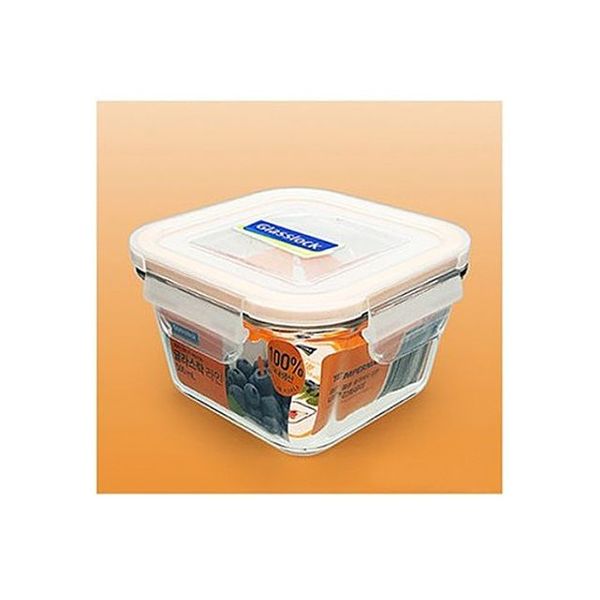 920ml 정사각 1호 밀폐용기 유리(WFJEZBK)