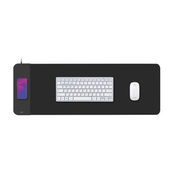 엑토 15W 초고속 무선 충전 장패드 데스크 매트 MP-56