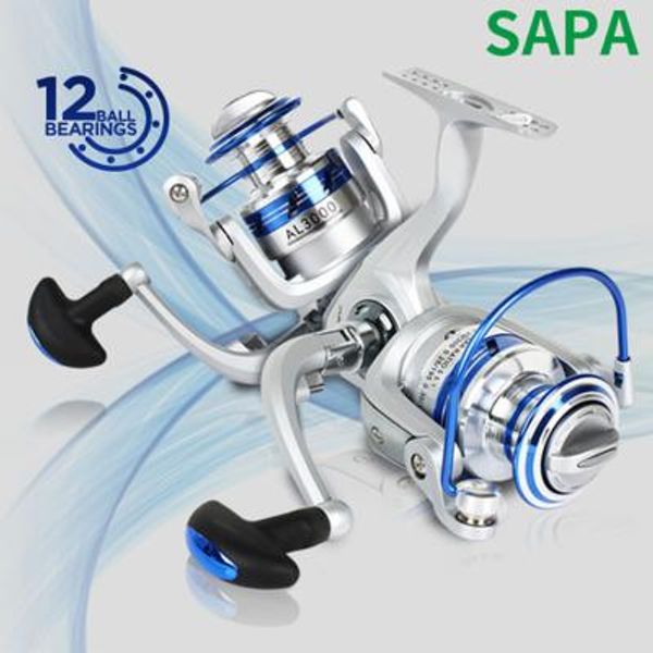 SAPA AL12볼 스피닝릴 4000 /  원터치 릴,역회전 방지