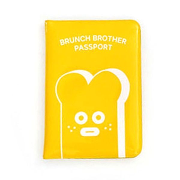 로마네 에나멜 여권 커버 토스트 (옐로우)(WD6CAD8)