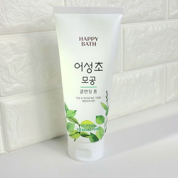 해피바스 어성초 모공 클렌징 폼 200g(WBADF56)