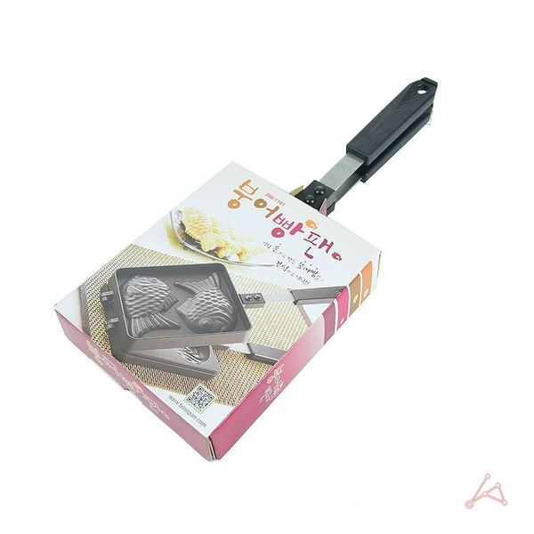 미니 붕어빵 틀 양면 그릴팬 2구(WF48418)