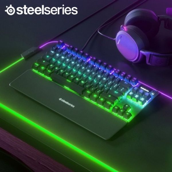 스틸시리즈 Apex 7 TKL KR 청축 게이밍 기계식 키보드