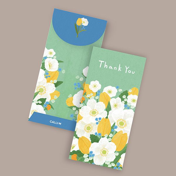 봉투 E2502HH - THANK YOU(WHITE) 용돈봉투 감사봉투 