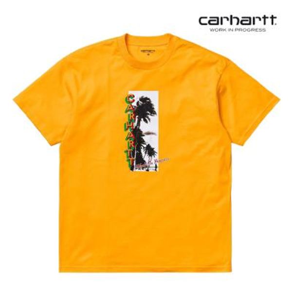 칼하트WIP S/S Montego T-Shirt (Sunflower)