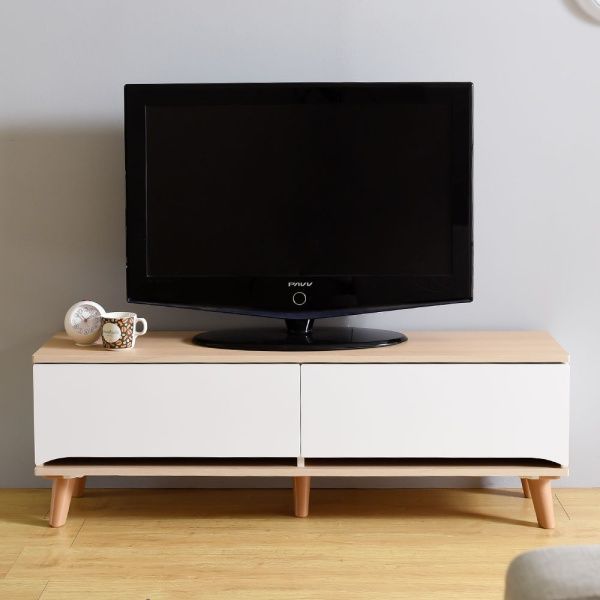 쥬시 1200 미니 TV 거실장 티비다이 장식장 (착불)