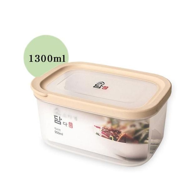 직사각 밀폐용기 5호 1.3L DY-145(WFG3ZKG)