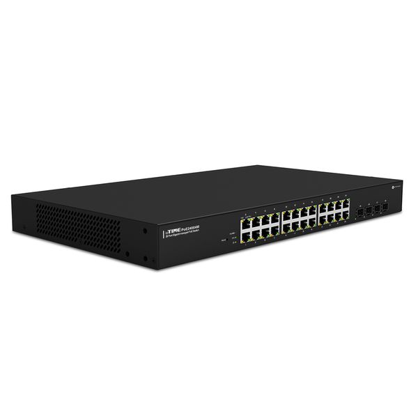 (아이피타임) ipTIME PoE24004M 24포트 PoE스위칭허브