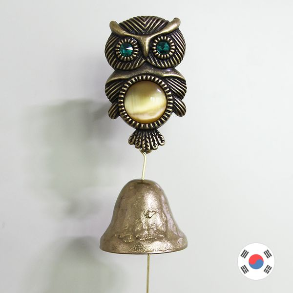 옥돌 부엉이 맑은소리 문종 도어벨 1종 HDB-107