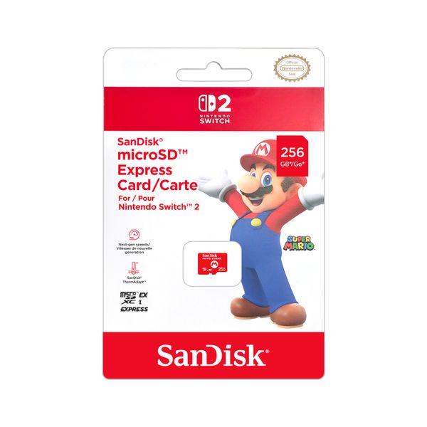 닌텐도 스위치2 샌디스크 마이크로 SD Express 256GB