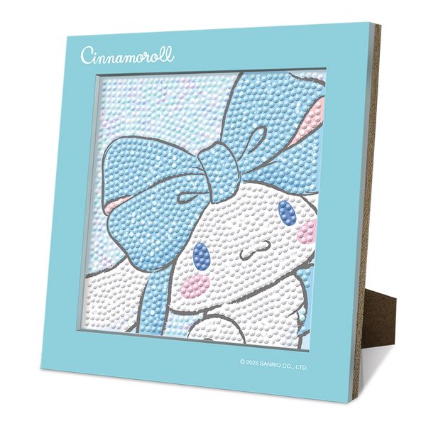 시나모롤 스탠드액자 보석십자수 15x15cm BS15-01
