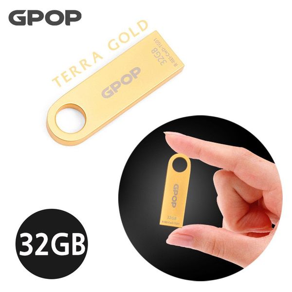 GPOP 테라골드 메탈 USB 메모리 32G(WFFSH5B)