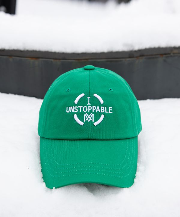 IAM UNSTOPPABLE 아이엠 언스탑퍼블 볼캡 - 그린