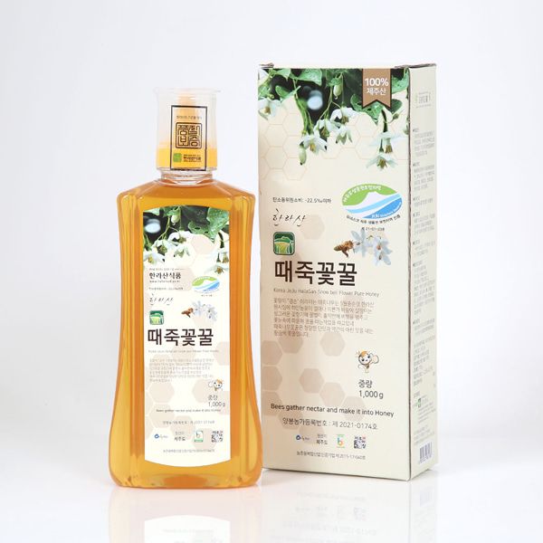 [제주마씸] 제주 한라산 때죽꽃 꿀 1kg(PET)