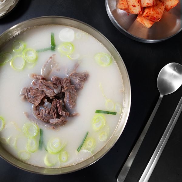 설렁탕 600g 5팩 간단한 밀키트 캠핑음식 간편식