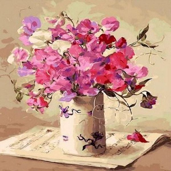 명화그리기 키트 diy 페인팅 꽃정물화(WFGWS8W)