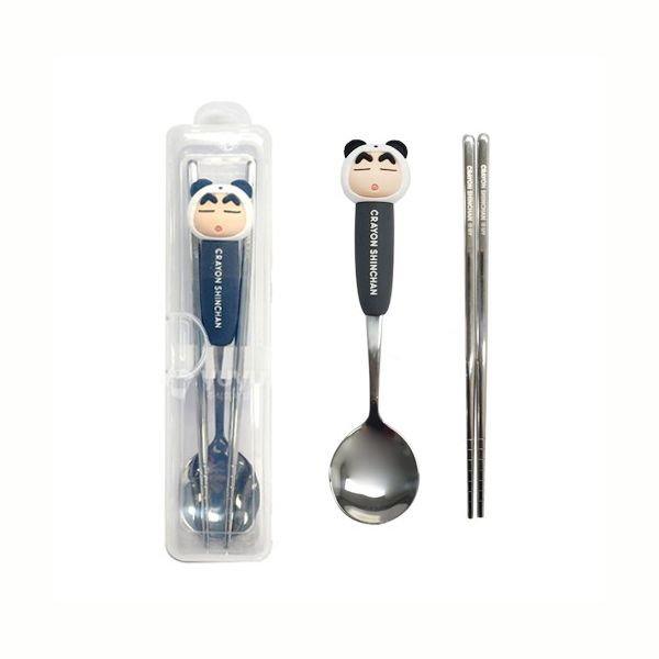 짱구는못말려 팬더 수저케이스 세트C03391