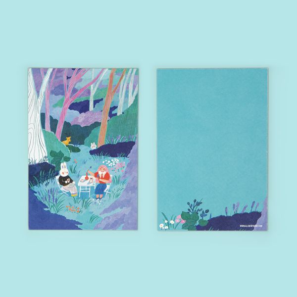 ANF 일러스트 엽서 -Forest 2종