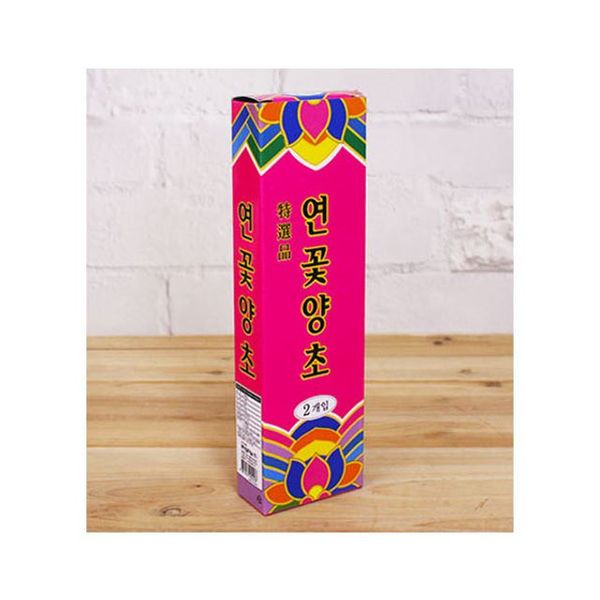 롯데연꽃양초명광 2입(WFGT29T)